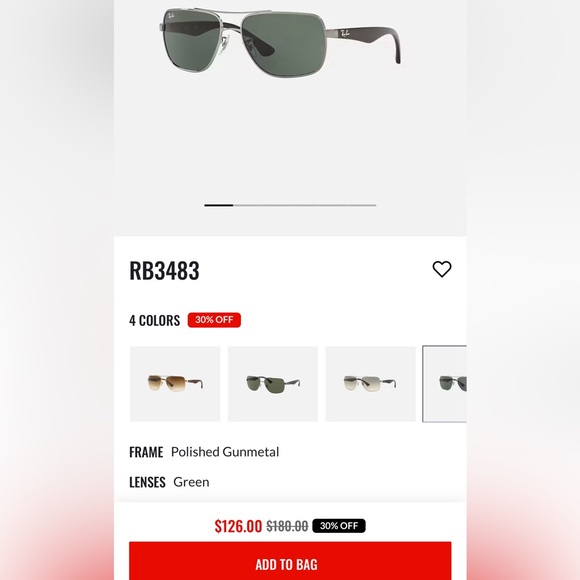 Ray-Ban RB 3483 sunglasses in very good condition - Picture 8 of 10